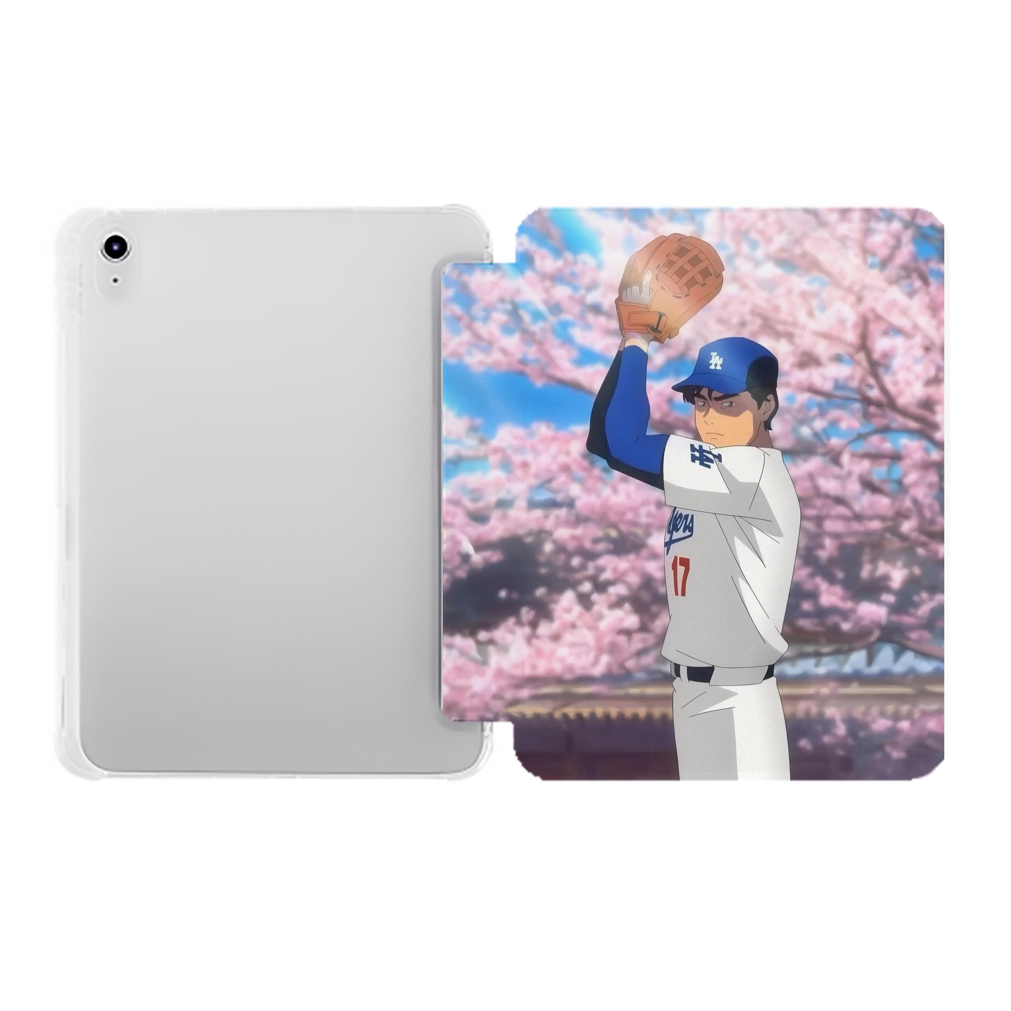  Premium Tri-Fold PU Leather & Silicone IPad Case With Pencil Slot – Fits 9.5,10.5,10.9 – Adjustable Stand, Slim, Protective